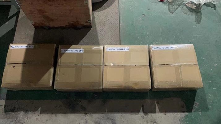 packing of T-shaped Segmented Blade