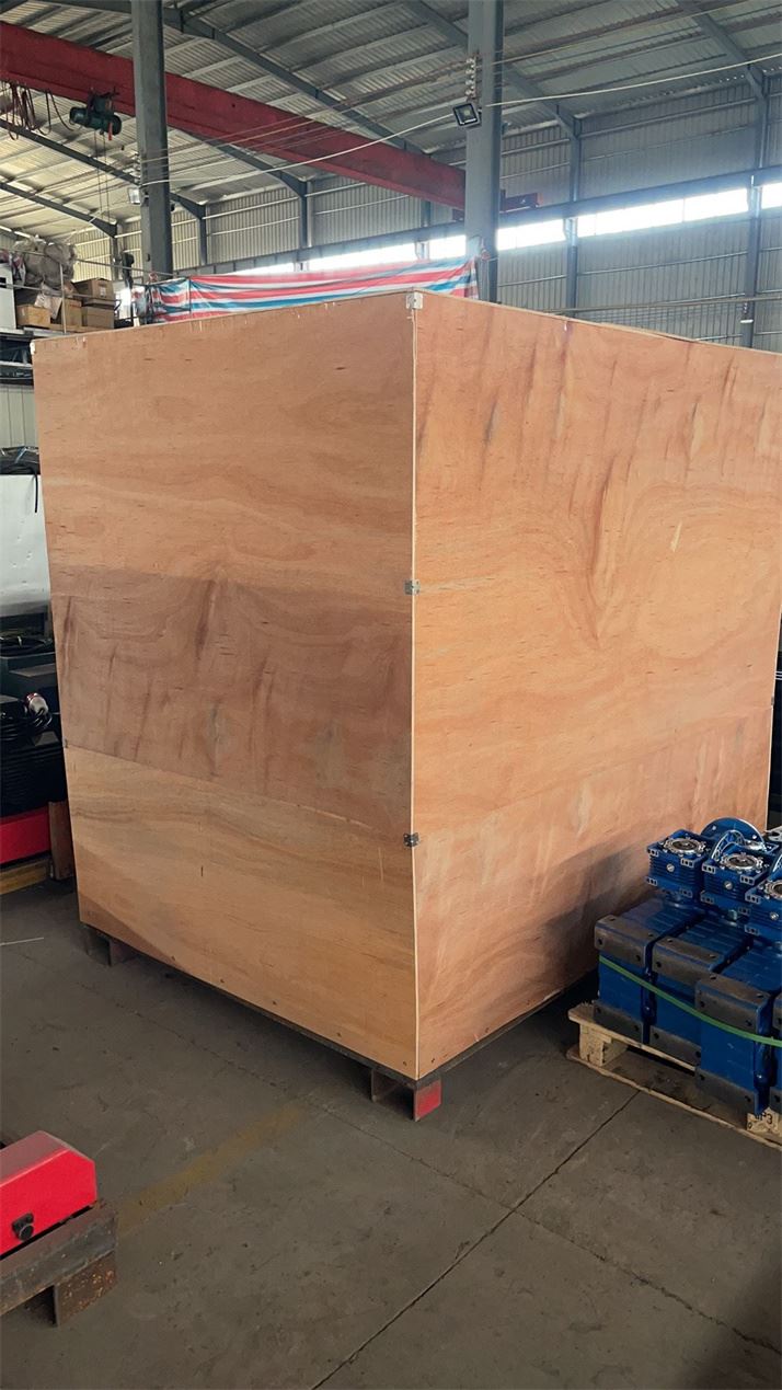packing of double blade machine