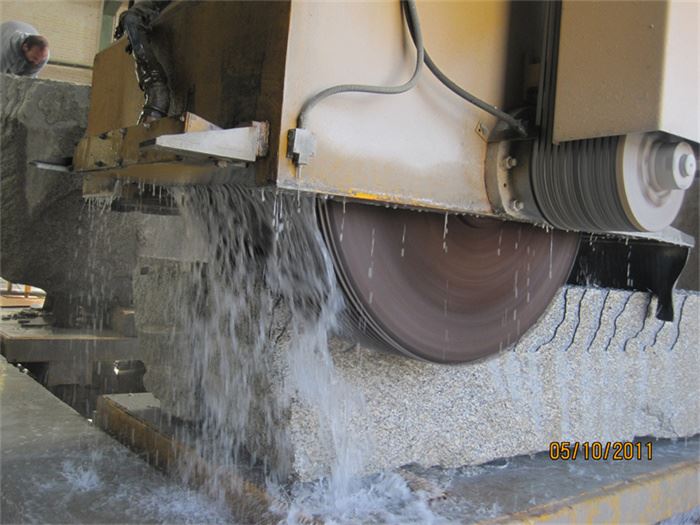 application of Saw blade for cutting sandstone 